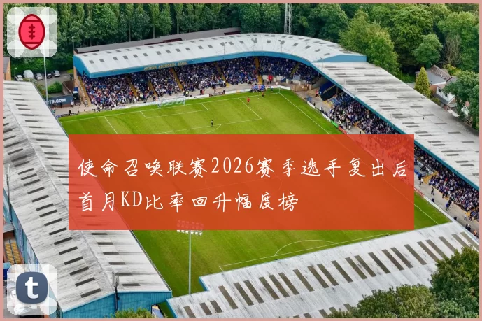 使命召唤联赛2026赛季选手复出后首月KD比率回升幅度榜