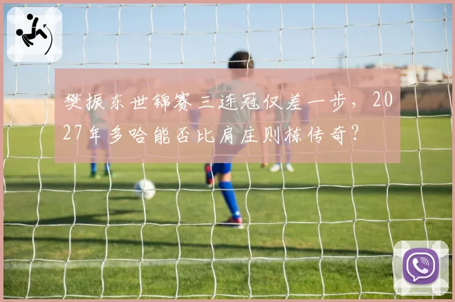 樊振东世锦赛三连冠仅差一步，2027年多哈能否比肩庄则栋传奇？